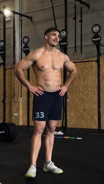 Athlet beim Training in der BlackBOX-Box — Trainingslager auf Teneriffa